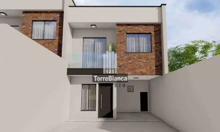 Casa com 3 quartos à venda na Rua Ângelo Madalozzo, Jardim Carvalho, Ponta Grossa