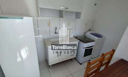 Flat para locação em Uvaranas próximo a UEPG com área de lazer  - 25 m² - Ponta Grossa, PR