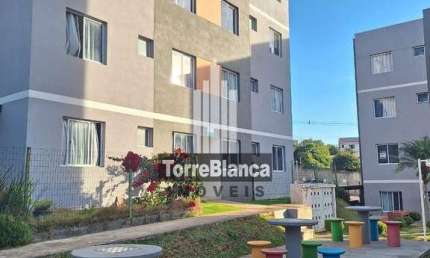 Apartamento Semimobiliado para locação, 2 quartos, Sacada com churrasqueira, Neves - Ponta Grossa/P