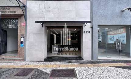 Loja mobiliada para locação na AV. Vicente Machado - 80m² - Centro, Ponta Grossa, PR