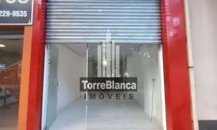 Sala comercial para locação, sala ampla, depósito, banheiro social, 190 m², centro - ponta grossa/p