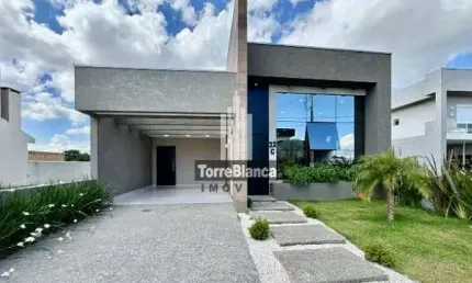 Casa para locação com 3 suítes em condomínio fechado,royal palace - uvaranas.