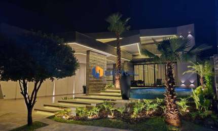 Casa de lazer  alto padrão com 5 suítes à venda, 362 m² por R$ 4.300.000 - Centro - Porto Rico/PR