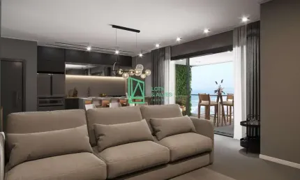 Apartamento à venda, gravatá, navegantes - sc frente mar com 03 suítes