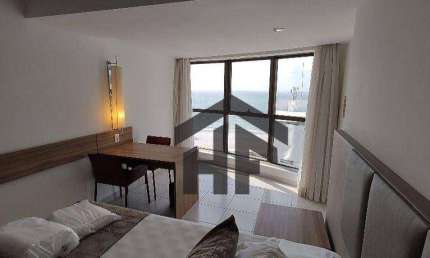 Flat com 1 quarto à venda na Avenida Boa Viagem, 344, Pina, Recife