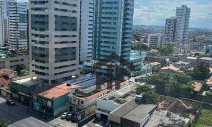 Flat de 40m², à venda, com 1 quarto e próximo à praia, localizado em Piedade - Jaboatão  dos Guararapes - PE.