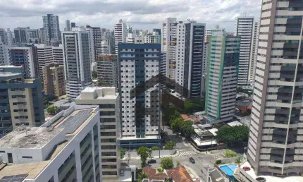 Apartamento de 70m² para alugar, com 2 quartos (1 suíte), localizado no Aflitos, Recife - Pernambuco.