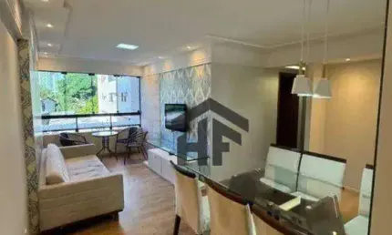 Apartamento de 74m² à venda, com 2 quartos sendo uma suíte com closet, localizado nos Aflitos, Recife - Pernambuco.