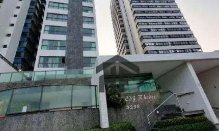 Apartamento de 149m² para alugar ou vender, com 3 quartos (1 suíte) e a beira mar, localizado em Boa Viagem, Recife - Pernambuco.