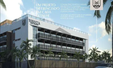 Flat 21m² à venda, com 1 quarto, localizado na Praia de Carneiros, Tamandaré - Pernambuco.