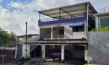 Casa de 96m², no 1º andar, com 2 quartos para alugar, localizada em Cajueiro, Recife - Pernambuco.