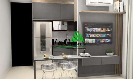 Apartamento para Venda em Ribeirão Preto, Vila Monte Alegre, 2 dormitórios, 1 suíte, 1 banheiro, 1 vaga