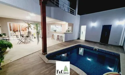 Casa em Condomínio para Venda em Limeira, Residencial Jardim dos Ipês, 4 dormitórios, 4 suítes, 1 banheiro, 2 vagas