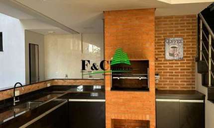 Casa em Condomínio para Venda em Limeira, Jardim Residencial Campo Novo, 3 dormitórios, 3 banheiros, 5 vagas