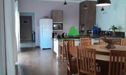 Casa para Venda em Iracemápolis, Jardim Residencial Flórida, 3 dormitórios, 1 suíte, 2 banheiros, 2 vagas