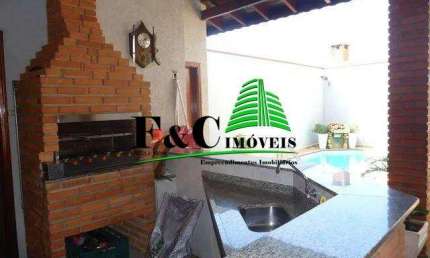 Casa para Venda em Araras, Jardim Rosana, 4 dormitórios, 1 suíte, 5 banheiros, 3 vagas