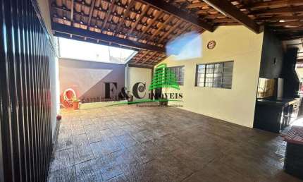 Casa para Venda em Limeira, Jardim Residencial Guimarães, 3 dormitórios, 1 banheiro, 2 vagas