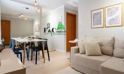 Apartamento para venda em araras, chácaras granja são francisco, 2 dormitórios, 1 banheiro, 1 vaga