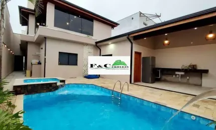 Casa em Condomínio para Locação em Limeira, Residenciais Fazenda Itapema, 4 dormitórios, 2 suítes, 3 banheiros, 2 vagas