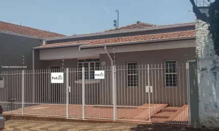 Casa para Venda em Cordeirópolis, Centro, 3 dormitórios, 1 banheiro, 2 vagas