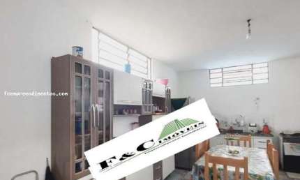 Casa para Venda em Limeira, Jardim Barão de Limeira, 3 dormitórios, 1 banheiro, 2 vagas