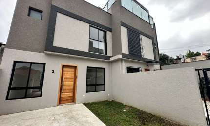 Sobrado novo de 147m² com 3 quartos 1 suíte e 1 vaga no Lindóia