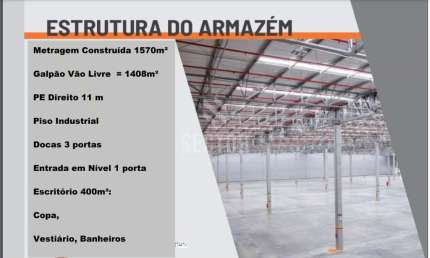Galpão / Depósito / Armazém em   -  São José dos Pinhais
