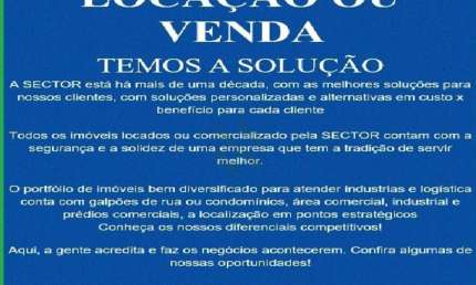 Barracão / Galpão / Depósito com 1 sala para alugar na Rua Adão Soares de Oliveira, Capela Velha, Araucária