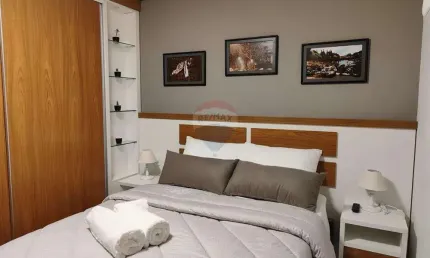 Lindo apartamento mobiliado à venda no Centro de Canela