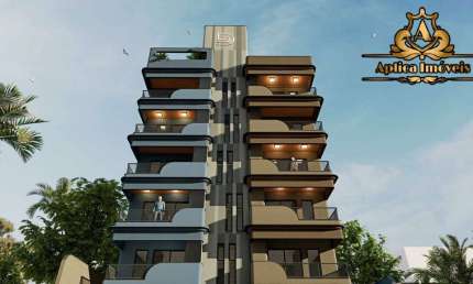 Apartamento com 02 quartos (sendo 01 suíte)  no Centro de Navegantes-SC