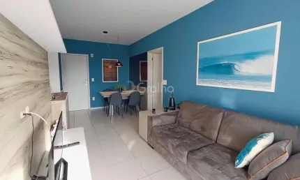 Apartamento de 65m² com 1 quarto sendo 1 suíte em Canasvieiras