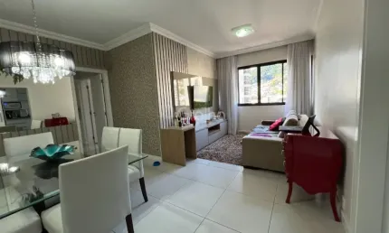 Apartamento de 66 m² com 2 quartos sendo 1 suíte no Centro