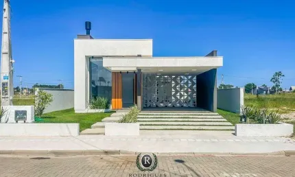 Casa com 2 quartos à venda na Rua Los Angeles, Praia Caravelle, Passo de Torres