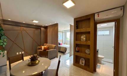 Apartamento para venda possui 33m2 com 1 quarto em Pitangueiras / Lauro de Freitas BA