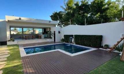 Casa de Luxo, 5 dormitórios em MIragem / Lauro de Freitas - BA