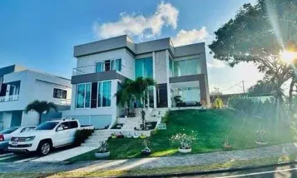 Casa no Alphaville Litoral Norte 2, 6 suítes, 588m2 árrea total - Camacari BA