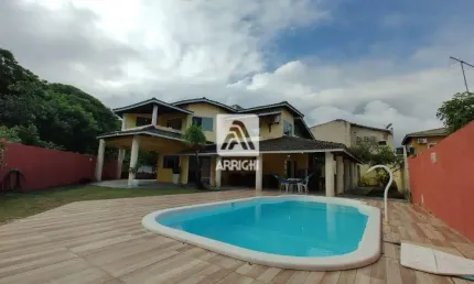 Barra do jacuípe - casa 4 quartos - 280m2 - camaçari - ba