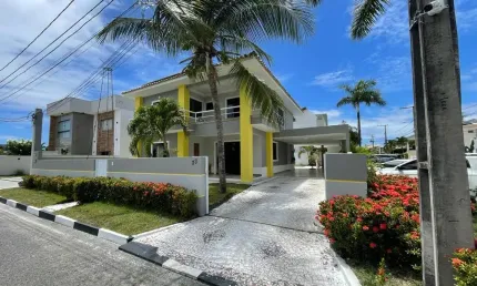 Cód. 499/7030 lauro casa com 4 suítes e área gourmet no cond. royal ville