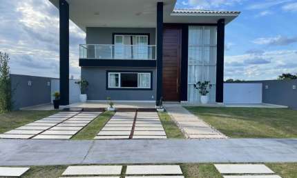 Casa em condomínio fechado com 4 quartos para alugar no Alphaville Litoral  Norte 1, Camaçari 
