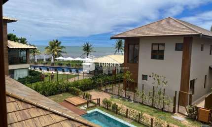 Casa duplex a venda de 4 suítes com vista mar com 200m² e 2 garagens em ITACIMIRIM