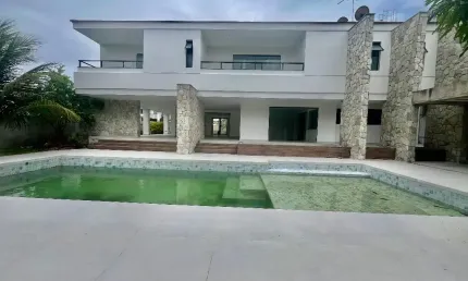 Cód. 270 vilas do atlântico mansão reformada com 6 suítes sendo uma térrea