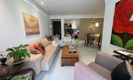 Apartamento a venda de 3/4, 2 suítes, varanda e 2 garagens no PITUBA VILLE