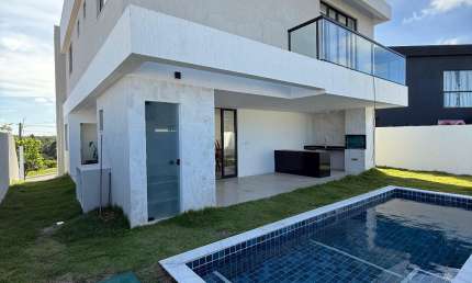 Casa em condomínio fechado à venda na Rua Caraíva, Abrantes, Camaçari