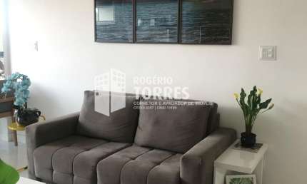 Apartamento locação de 1/4, MOBILIADO e NASCENTE TOTAL e 1 garagem no ALPHAVILLE SALVADOR