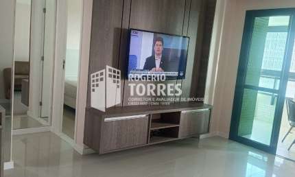 Apartamento locação de 1/4, MOBILIADO e ANDAR ALTO, 1 garagem na PARALELA