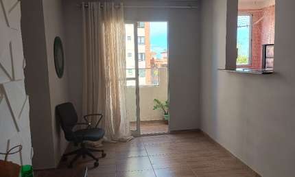 Apartamento 2/4 sendo 1 suíte e escritório com 57,79m², Saboeiro/Cabula