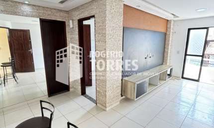Apartamento locação de 1/4 com varanda e garagem no PITUAÇU