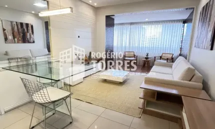 Apartamento locação de 1/4, mobiliado, varanda e garagem no alphaville salvador