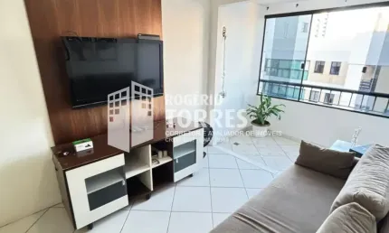 Apartamento locação de 2/4, 1 suíte SEMI MOBILIADO e garagens na Pituba