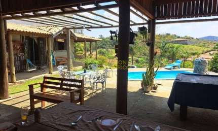 Chácara com 4 quartos à Venda, Zona Rural - Natividade da Serra